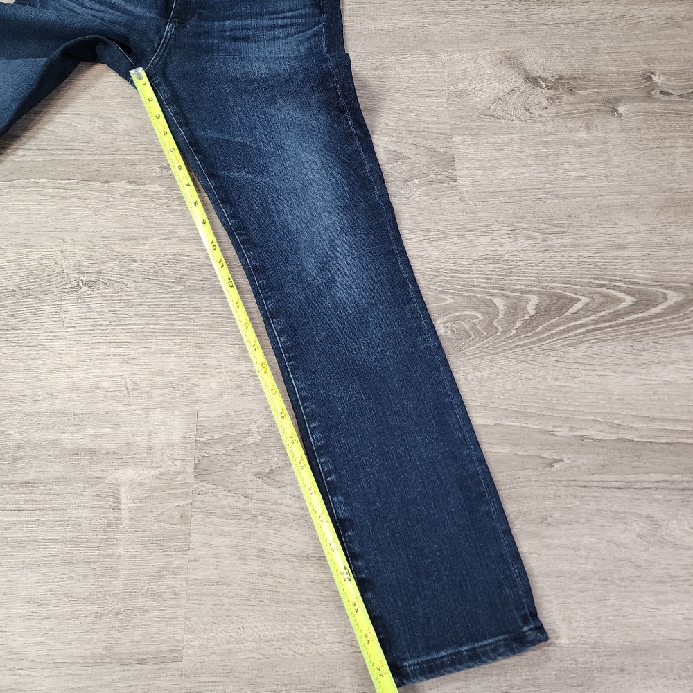 AG Adriano Goldschmied Prima Ankle Dark Wash Denim Cigarette Ankle Jean 27 R - Picture 8 of 12